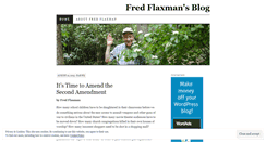 Desktop Screenshot of fredflaxman.wordpress.com