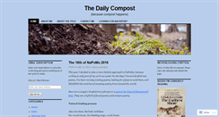 Desktop Screenshot of dailycompost.wordpress.com