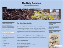 Tablet Screenshot of dailycompost.wordpress.com