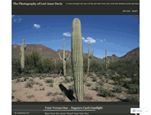 Tablet Screenshot of lorisphotography.wordpress.com