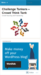 Mobile Screenshot of challengetank.wordpress.com