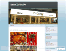 Tablet Screenshot of hotelmarimarblog.wordpress.com