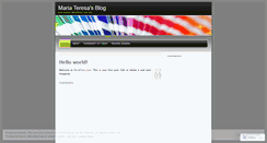 Desktop Screenshot of mariasan13.wordpress.com