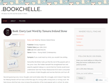 Tablet Screenshot of bookchelle.wordpress.com