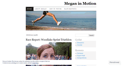 Desktop Screenshot of meganinmotion.wordpress.com