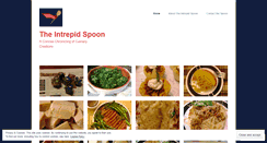 Desktop Screenshot of intrepidspoon.wordpress.com