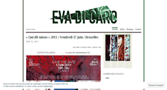 Desktop Screenshot of evadicaro.wordpress.com