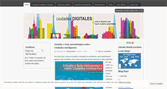 Desktop Screenshot of nuevasciudadesdigitales.wordpress.com