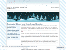 Tablet Screenshot of northgeorgiamountainramblings.wordpress.com