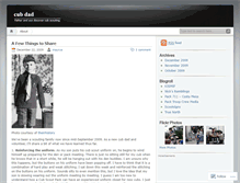 Tablet Screenshot of cubdad.wordpress.com