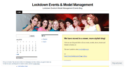Desktop Screenshot of lockdownmodels.wordpress.com