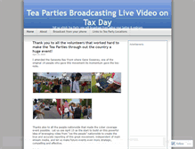 Tablet Screenshot of livebroadcast.wordpress.com