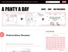 Tablet Screenshot of apantyaday.wordpress.com