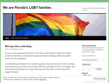 Tablet Screenshot of floridagayparents.wordpress.com
