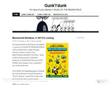 Tablet Screenshot of gunkldunk.wordpress.com