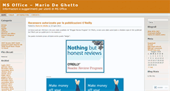 Desktop Screenshot of deghetto2.wordpress.com