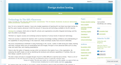 Desktop Screenshot of foreignstudenthosting.wordpress.com