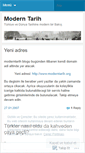 Mobile Screenshot of moderntarih.wordpress.com
