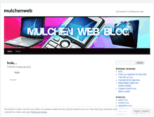 Tablet Screenshot of mulchenweb.wordpress.com