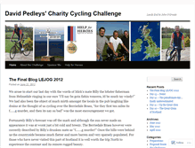Tablet Screenshot of davidpedley.wordpress.com