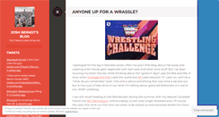 Desktop Screenshot of joshberndt.wordpress.com