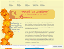 Tablet Screenshot of praktijkdegoudsbloem.wordpress.com
