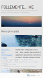 Mobile Screenshot of follementeme.wordpress.com