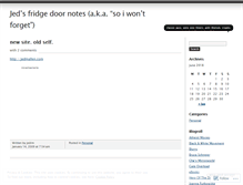 Tablet Screenshot of jedrm.wordpress.com