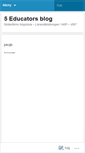 Mobile Screenshot of 5educators.wordpress.com