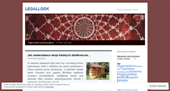 Desktop Screenshot of legallook.wordpress.com