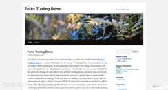 Desktop Screenshot of forextradingdemoinfo.wordpress.com