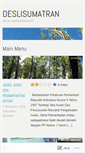 Mobile Screenshot of deslisumatran.wordpress.com