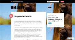 Desktop Screenshot of bellag1.wordpress.com