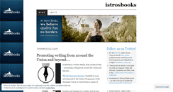 Desktop Screenshot of istrosbooks.wordpress.com