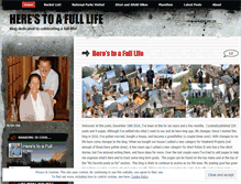 Tablet Screenshot of herestoafulllife.wordpress.com