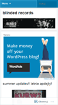 Mobile Screenshot of blindedrecs.wordpress.com