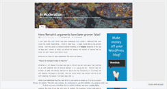 Desktop Screenshot of mfinmoderation.wordpress.com