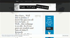 Desktop Screenshot of jfktitantribune.wordpress.com