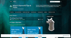 Desktop Screenshot of ix3mitsu.wordpress.com