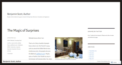 Desktop Screenshot of benjaminscottauthor.wordpress.com