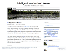 Tablet Screenshot of intelligentevolvedinsane.wordpress.com