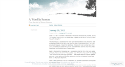 Desktop Screenshot of fromsharon.wordpress.com