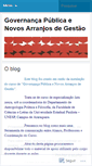 Mobile Screenshot of governancaegestao.wordpress.com