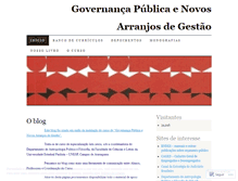 Tablet Screenshot of governancaegestao.wordpress.com