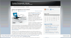 Desktop Screenshot of gestionedocumentale.wordpress.com