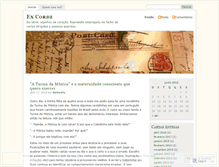 Tablet Screenshot of excorde.wordpress.com