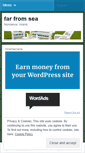 Mobile Screenshot of farfromsea.wordpress.com