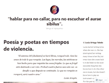 Tablet Screenshot of cascabelera.wordpress.com