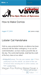 Mobile Screenshot of lobstervaws.wordpress.com
