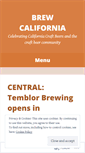 Mobile Screenshot of brewcalifornia.wordpress.com